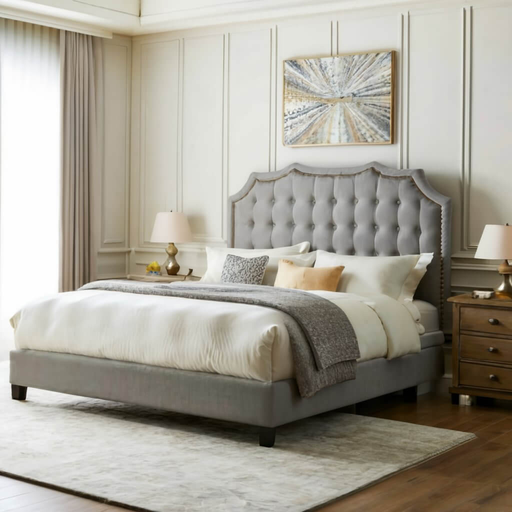 Luxury Upholstered Bed